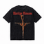 Vintage Acid Wash Marilyn Manson Crossed Guns Oversized Rock Band Graphic T-Shirt | LAWLESSROW