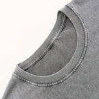 Lawless Row "Fall Down To Gain More" Skate Washed Grey Oversized Tee