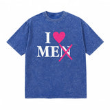 LAWLESSROW I Love Me Vintage Acid Wash Tee