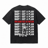 LAWLESSROW KANYE RUNAWAY Lyrics Black Vintage Acid Wash Tee