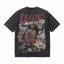 LAWLESSROW "The Scream Hooper" - Michael Jordan Vintage Washed Heavyweight Oversized Graphic Tee