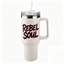 Lawless Row "Rebel Soul" 40oz Tumbler | Off-White Graffiti Style Cup