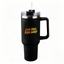 Lawless Row "Live Free Ride Hard" 40oz Tumbler | Biker Vibe Matte Black Cup