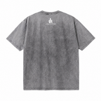 LAWLESSROW No Trust Vintage Washed Oversized Graphic Tee