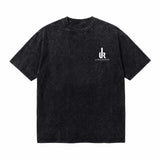 LAWLESSROW kanye west GOAT Vintage Black Acid Wash Tee