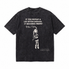 LAWLESSROW Anti Politics Lie Quote Street Portrait Collage Vintage Tee