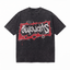 Lawless Row Distorted Logo Tee | Vintage Washed Streetwear