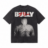 LAWLESSROW kanye west BULLY Portrait Black Acid Wash Tee