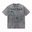 Lawless Row "Venice Beach Skate" Oversized Tee | Washed Grey Streetwear