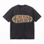 Lawless Row "Live Slow Skate Fast" Oversized Tee | Washed Black Streetwear