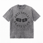 Lawless Row "Anti Social Skate Club" Oversized Tee | Washed Grey Streetwear