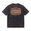 Black t-shirt with Western desert graphic and 'Rough It Out' text on the back.