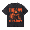LAWLESSROW The Saw Is Family Leatherface Vintage Acid Wash Tee