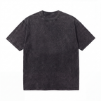 Lawless Row "Sunset Rollin' Coast Highway" Oversized Tee | Washed Black Streetwear