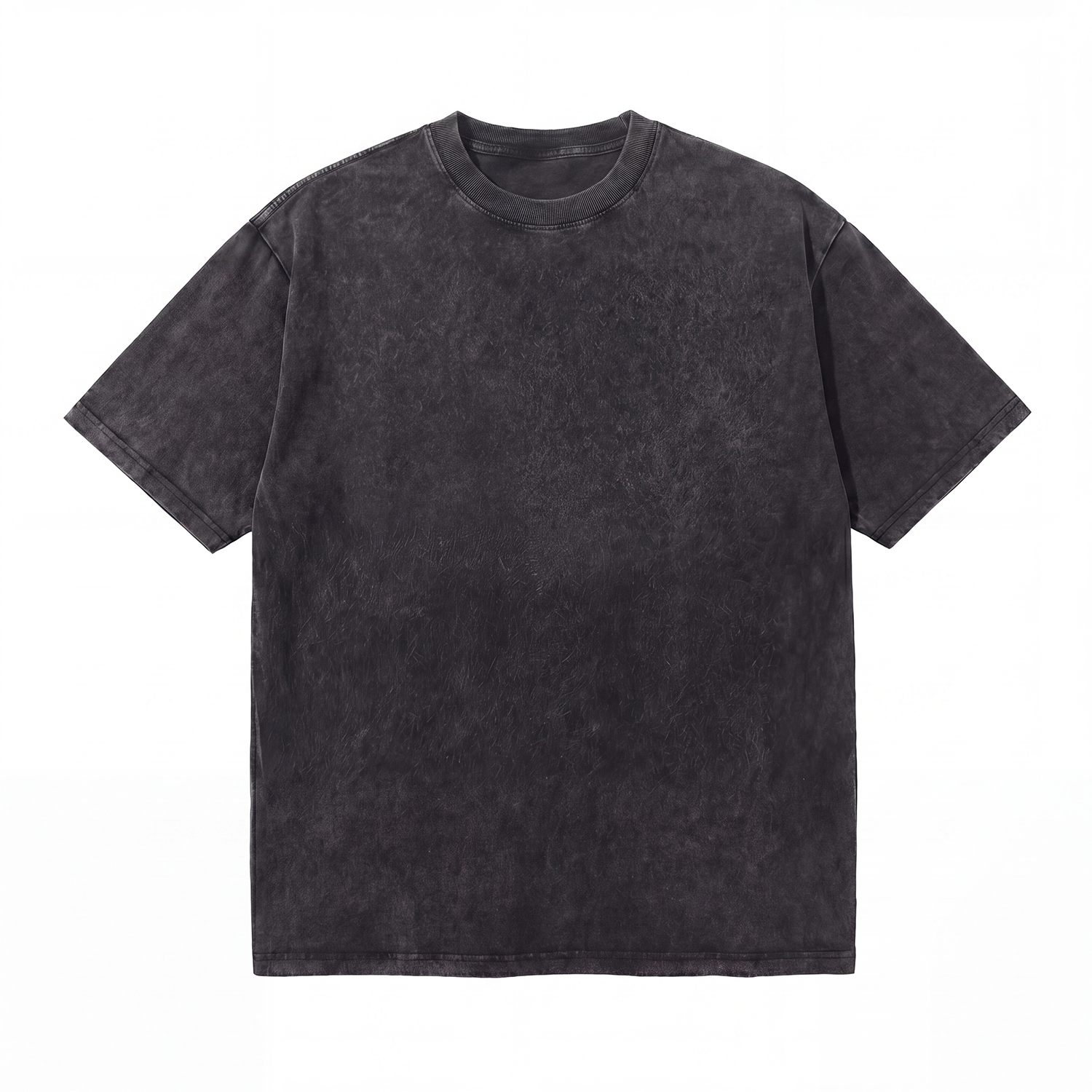 Lawless Row "Sunset Rollin' Coast Highway" Oversized Tee | Washed Black Streetwear