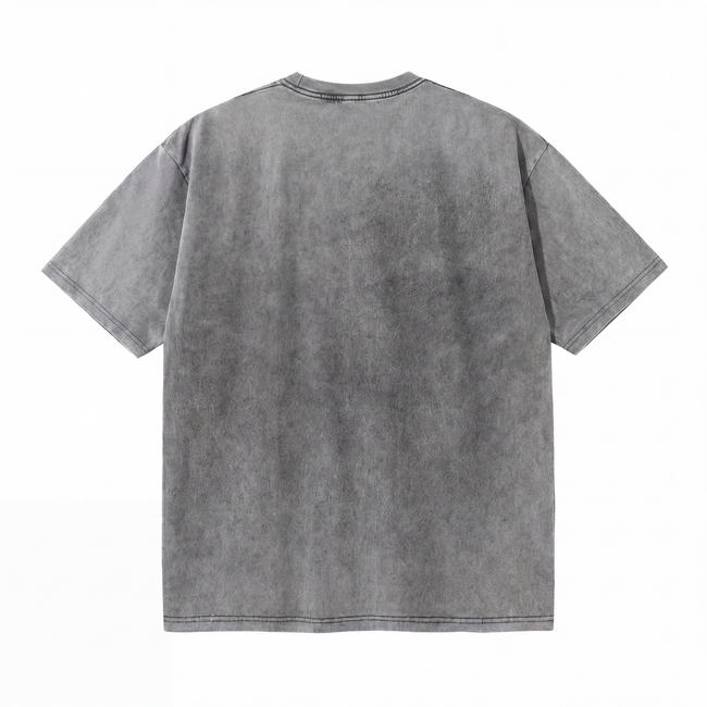 Join The Rebel Club Anti-Stress Skull Washed Cotton Oversized Tee Main Image
