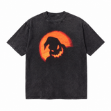 LAWLESS ROW HALLOWEEN BOOGEYMAN ACID WASHED TEE