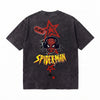 LAWLESSROW Dude. Spider-Man DJ Vintage Acid Wash Tee