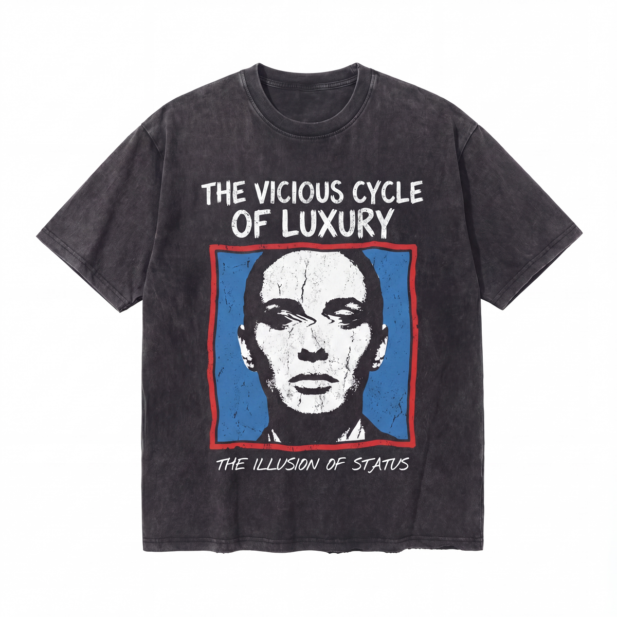 Lawless Row Vicious Cycle Of Luxury Tee | Anti-Luxury Washed Cotton