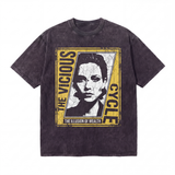 Lawless Row The Vicious Cycle Washed Cotton Tee | Anti-Capital Streetwear