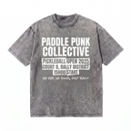 Lawless Row Paddle Punk Collective Tee | Pickleball Washed Cotton Streetwear