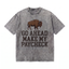 Lawless Row Make My Paycheck Tee | Western Bison Washed Cotton Streetwear