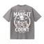 Lawless Row Make It Count Tee | Western Skull Washed Cotton Streetwear