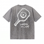 Lawless Row Lawless On Court Tee | Pickleball Washed Cotton Streetwear