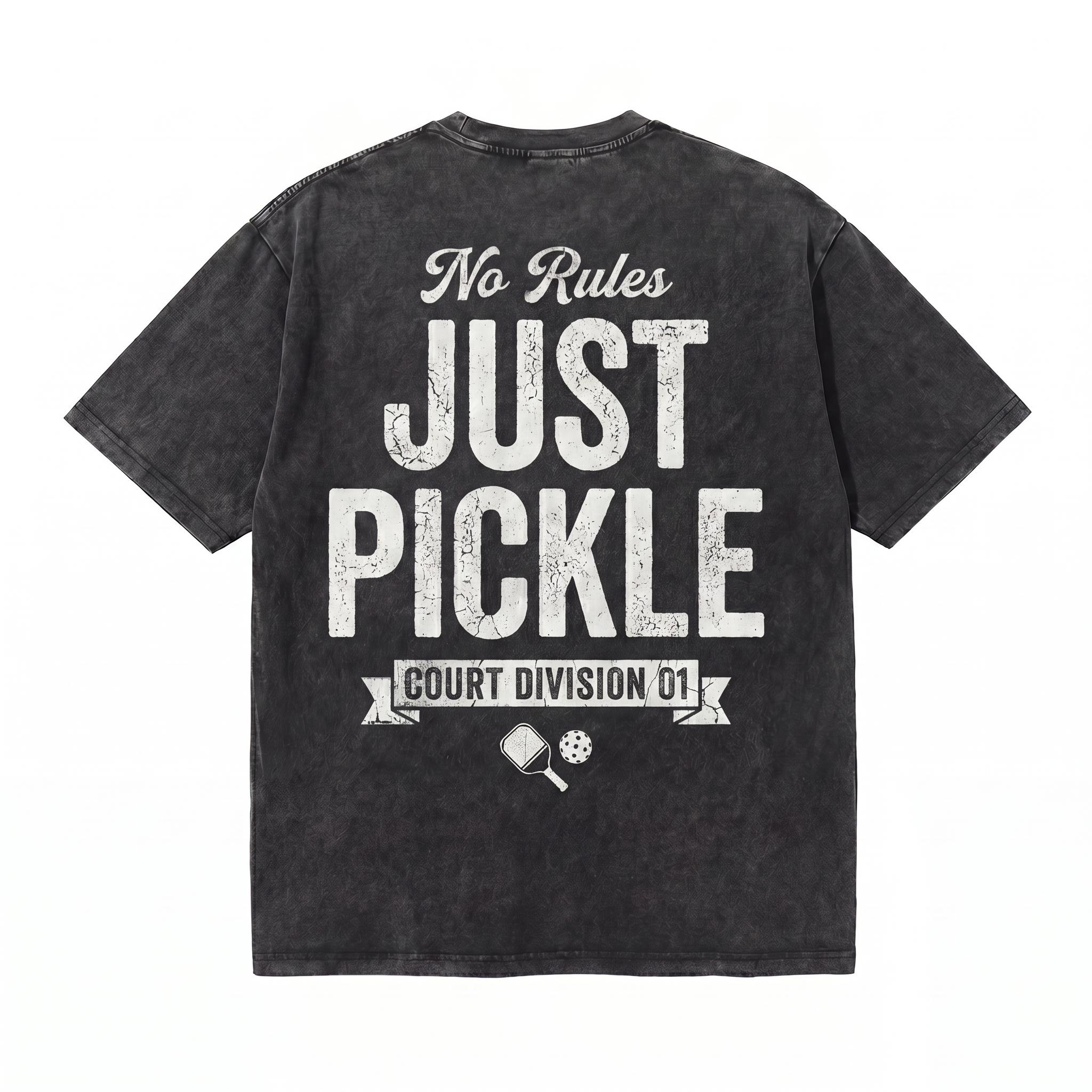 Lawless Row Just Pickle Tee | Pickleball Washed Cotton Streetwear