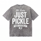 Lawless Row Just Pickle Tee | Pickleball Washed Cotton Streetwear