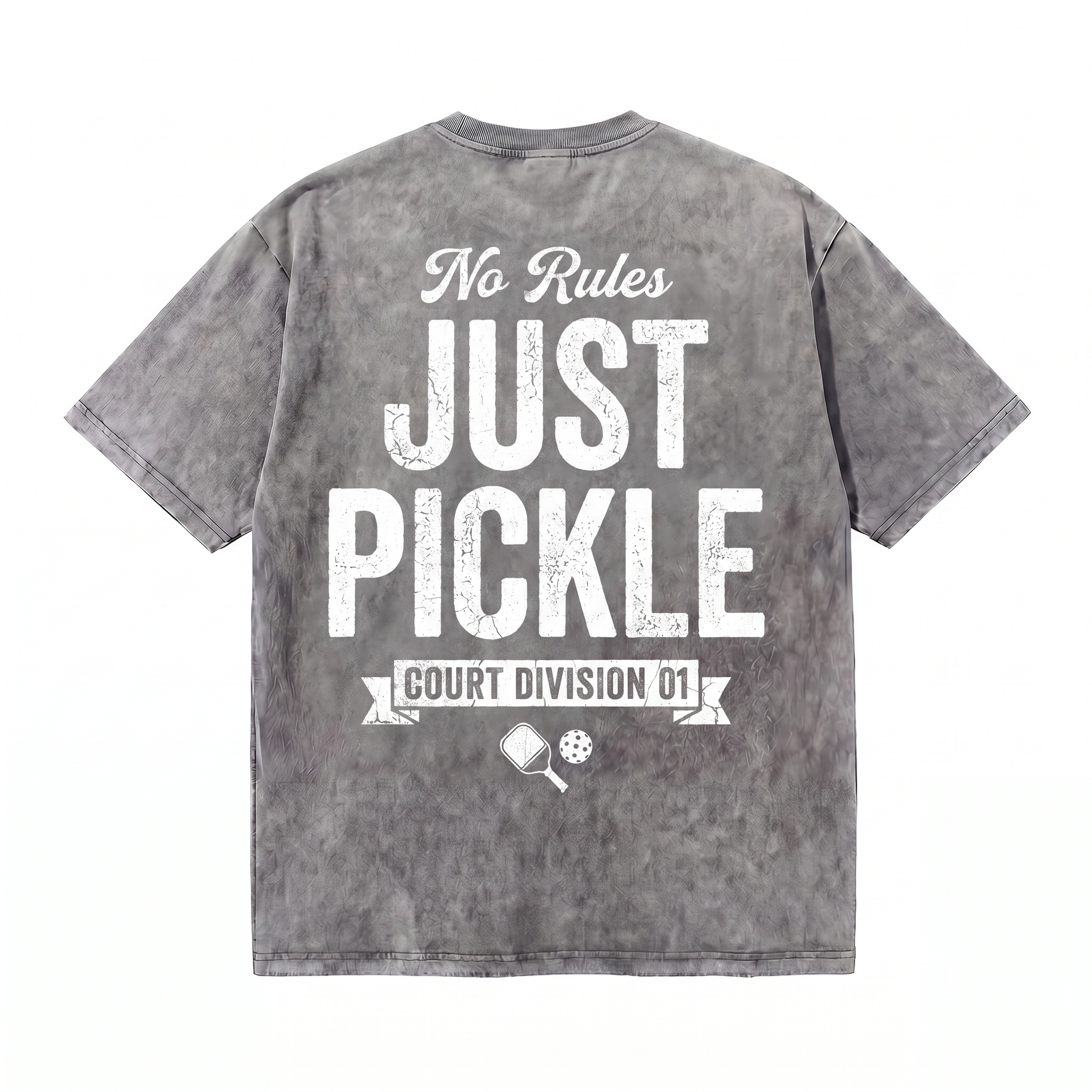 Lawless Row Just Pickle Tee | Pickleball Washed Cotton Streetwear