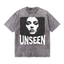 Lawless Row Unseen Tee | Grunge Portrait Washed Cotton Streetwear