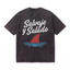 Lawless Row Salvaje y Salado Tee | Vintage Shark Washed Cotton Streetwear