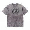 Lawless Row "Oh Shit Don't Think Think" Tee | Sarcastic Washed Cotton Streetwear