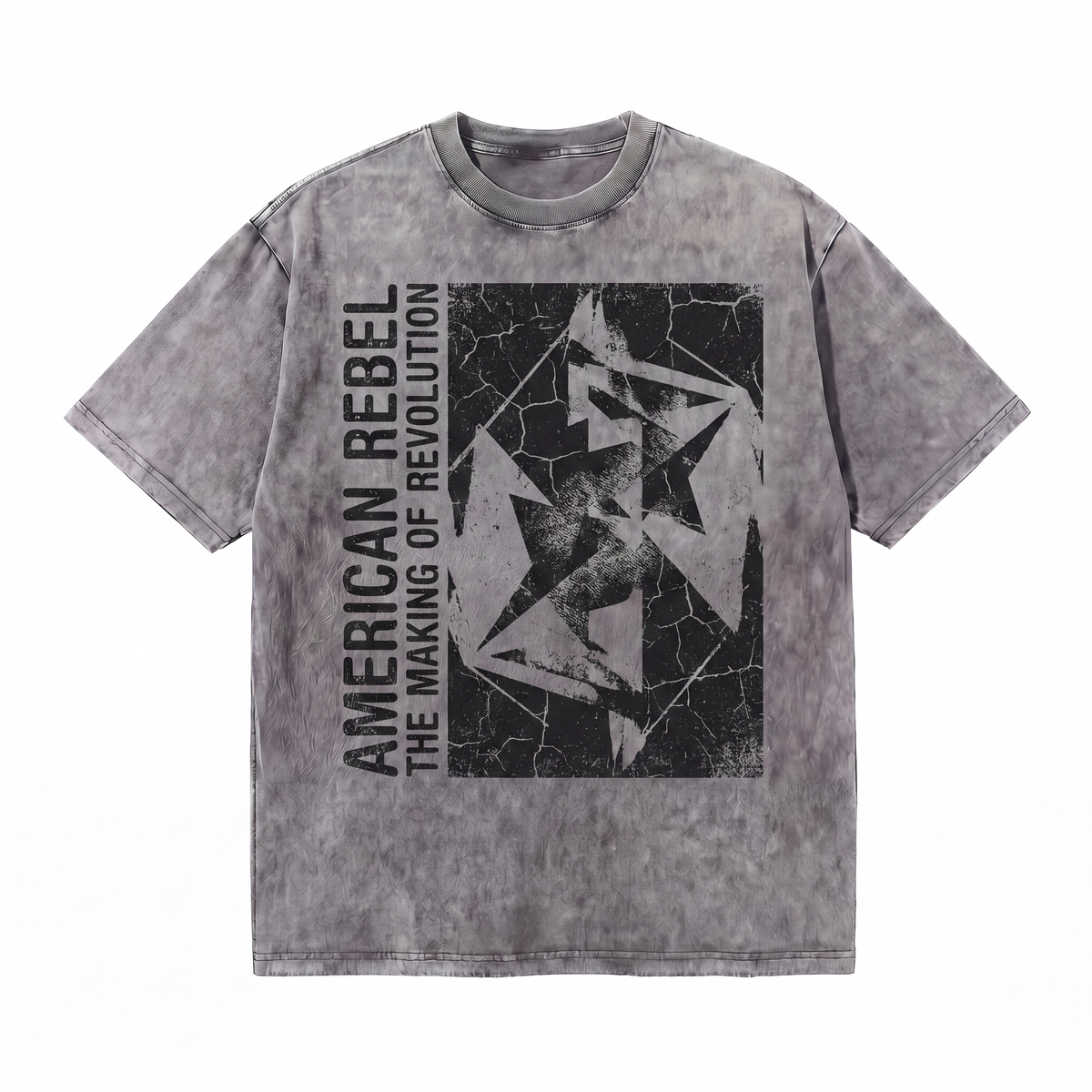 Lawless Row American Rebel Tee | Revolution Washed Cotton Streetwear
