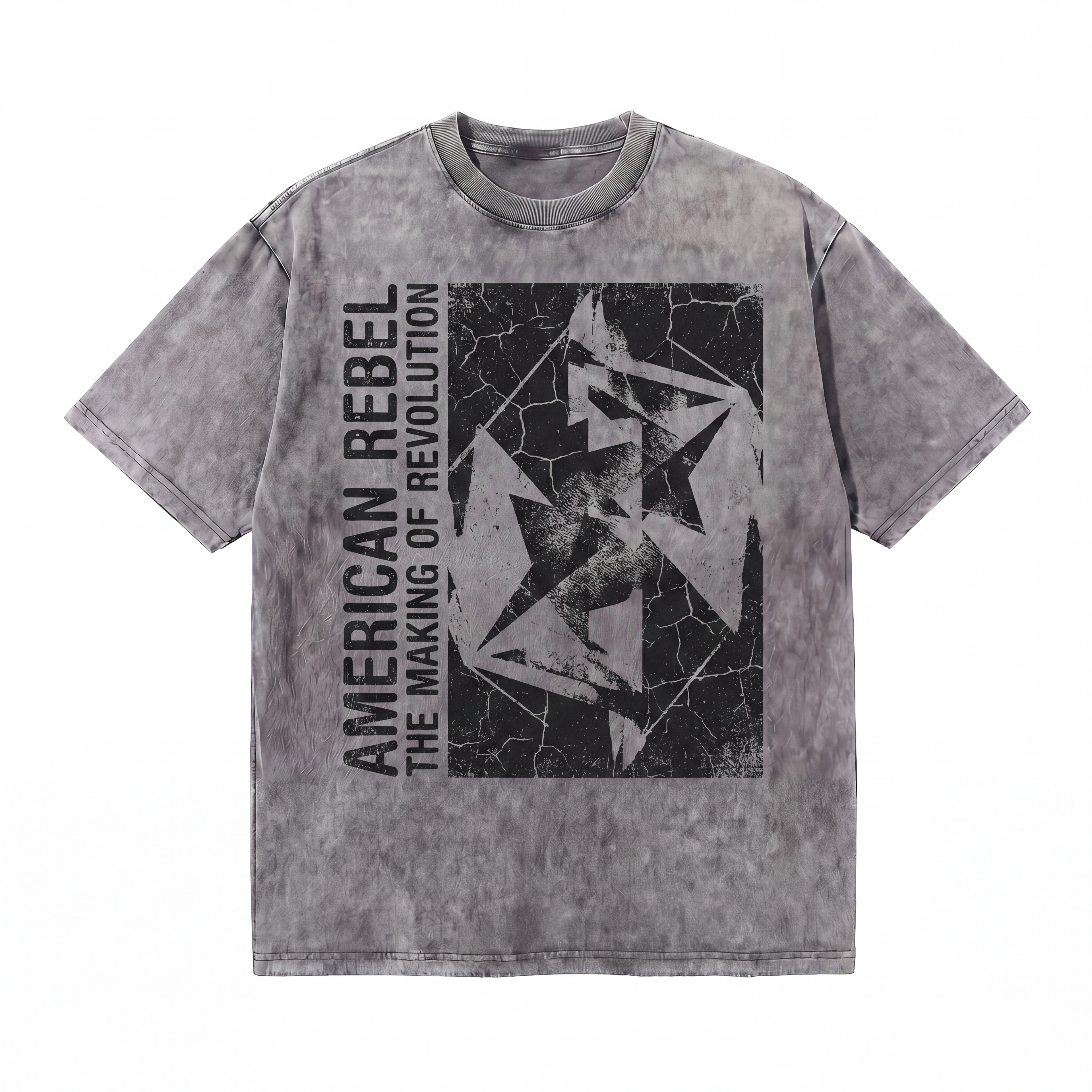 Lawless Row American Rebel Tee | Revolution Washed Cotton Streetwear