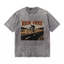 Lawless Row Ride Free Tee | Vintage Cycling Washed Cotton Streetwear