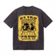Lawless Row Slide Crew Tee | Vintage Skate Washed Cotton Streetwear