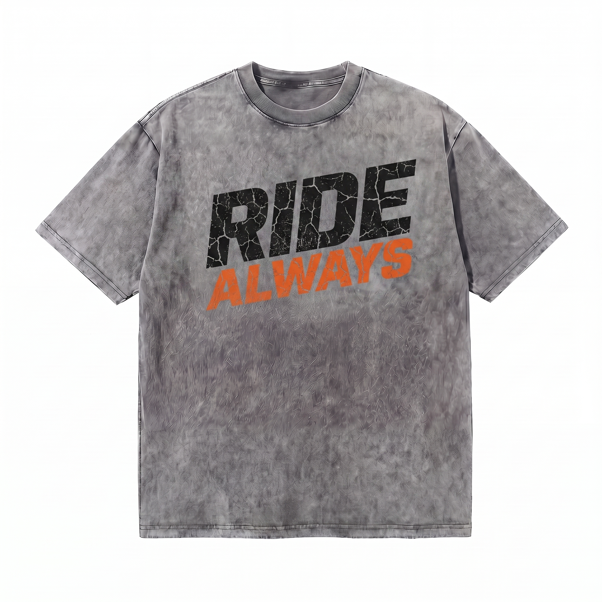 Lawless Row Ride Always Tee | Vintage Cycling Washed Cotton Streetwear