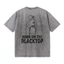 Lawless Row "Born On The Blacktop" Oversized Basketball Tee | Washed Grey Streetwear