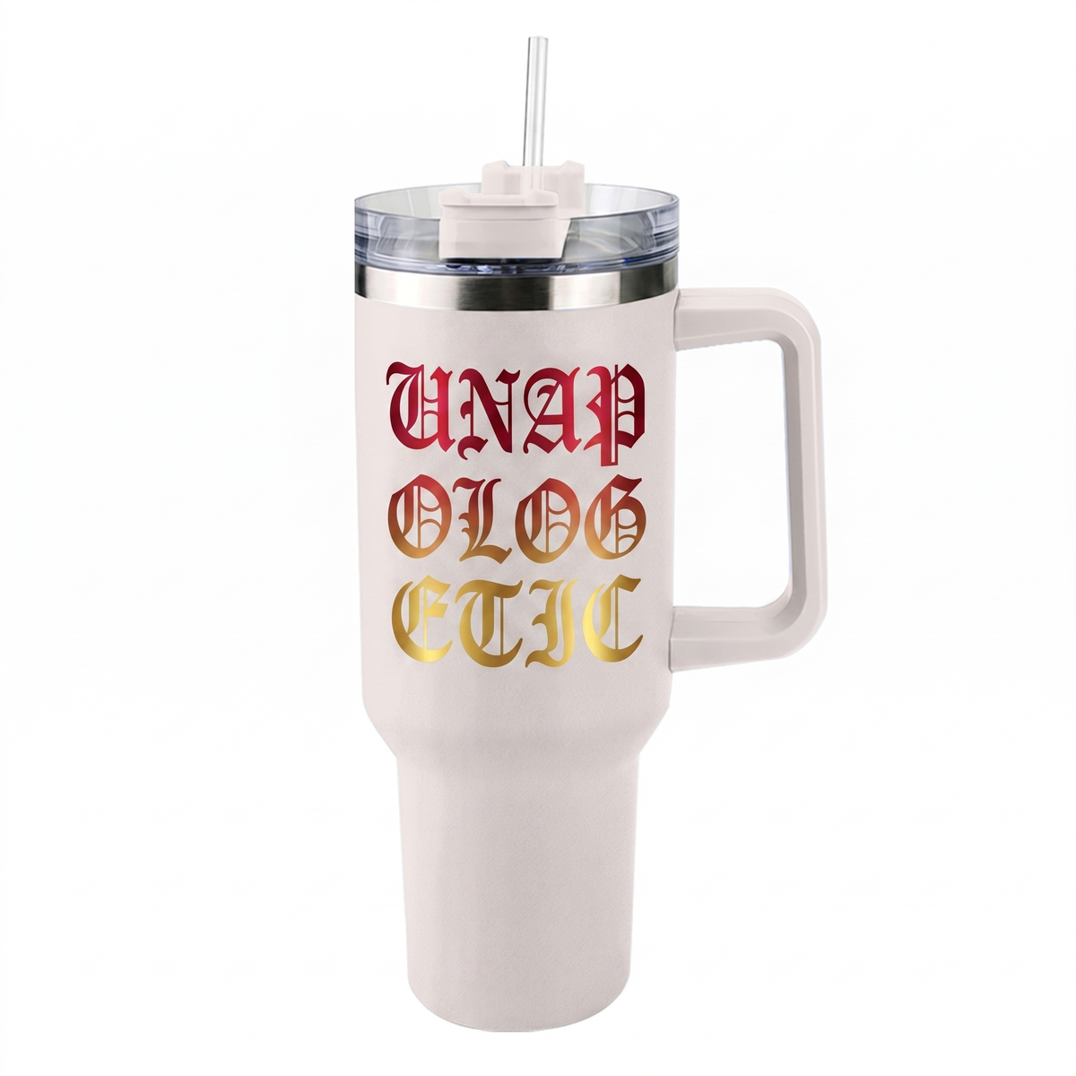 Lawless Row "Unapologetic" 40oz Tumbler | Unapologetic Unisex Cup