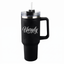 Lawless Row "Unruly" 40oz Tumbler | Matte Black Insulated Cup