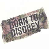 Lawless Row "Born to Disobey" Graffiti Beach Towel | Rebel Camo Streetwear Towel