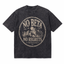 Lawless Row "Dirtbag Climb Till Dusk" Oversized Tee | Washed Black Climbing Streetwear