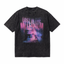 Lawless Row "Lost In The Millennium" Oversized Y2K Tee | Washed Black Streetwear