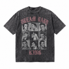 Lawless Row Elvis "Dream Baby King" Oversized Vintage Tee | Washed Black Rock Tee