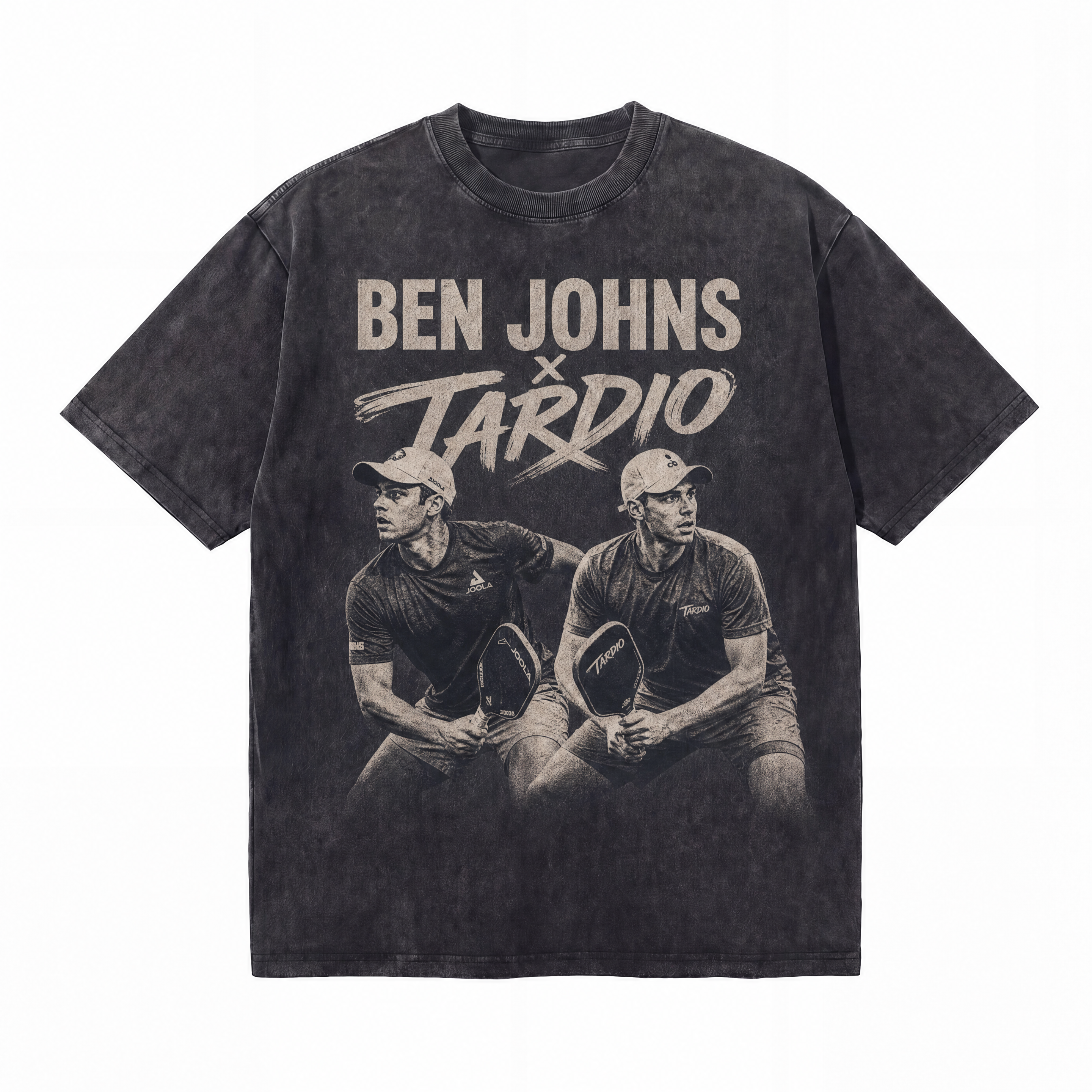 Lawless Row Ben Johns × Tardio Pickleball Legends Oversized Washed Tee