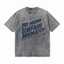 Lawless Row "No More Unfair Mismatch" Pickleball Attitude Washed Grey Oversized Tee