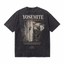 Lawless Row "Yosemite 130 BPM Route" Climbing Washed Black Oversized Tee