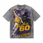 Lawless Row "Luka Doncic 60 Points Legend" Basketball Washed Grey Oversized Tee